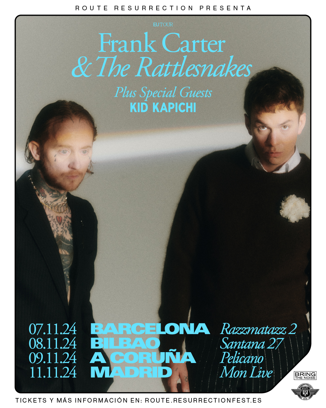 frank carter and the rattlesnakes pelicano coruña