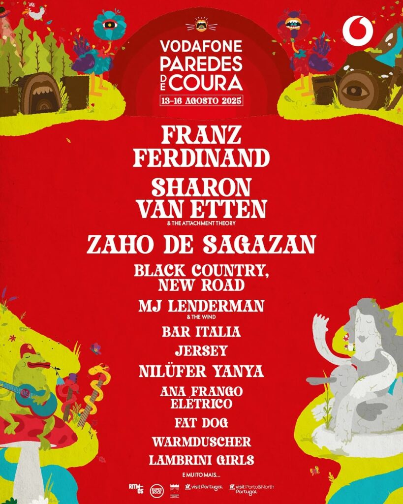 Zaho de Sagazan, Franz Ferdinand y Sharon Van Etten, entre las primeras confirmaciones del Vodafone Paredes de Coura 2025